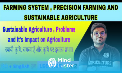 sustainable agriculture problems and its impact on agriculture bsc ag 6h semester