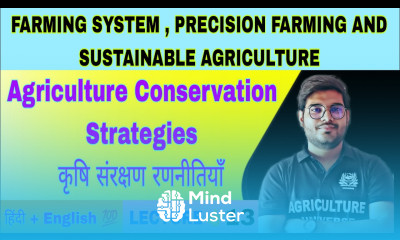 agriculture conservation strategies farming system precision farming and sustainable agriculture