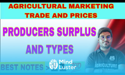 producer s surplus and types agricultural marketing trade and prices