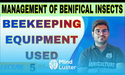 beekeeping equipment used management of beneficial insects bsc ag 5th semester
