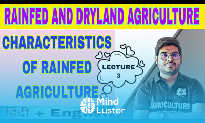characteristics of dryland agriculture bsc ag 5th semester rainfed and dryland agriculture