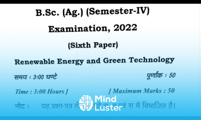 renewable energy and green technology paper renewable energy and green technology 2022 paper