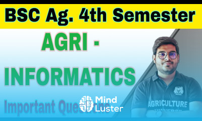 agri informatics important questions agri informatics 4th semester agri informatics