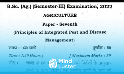 principal of integrated pest and disease management paper By Mayank Tripathi