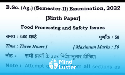 food processing and safety issues paper food processing and safety issues important questions