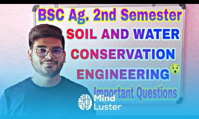 soil and water conservation enginnering bsc agriculture soil and water conservation enginnering