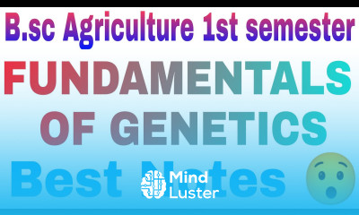 bsc ag fundamentals of genetics fundamentals of genetics bsc agriculture 1st semester genetics