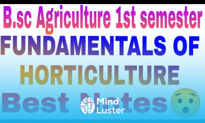fundamentals of horticulture bsc ag 1st year horticulture bsc ag 1st semester horticulture