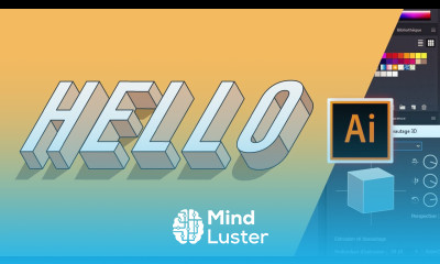 Un effet texte isométrique 3D avec ILLUSTRATOR