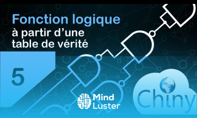 Exprimer une fonction logique à partir d une table de vérité