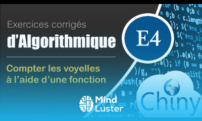 Compter les voyelles à l aide d une fonction Exercice d algorithmique