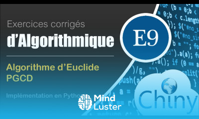 Algorithme d Euclide PGCD programme Python Exercice d algorithmique