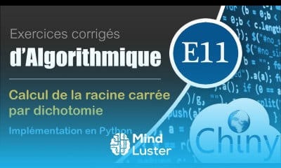 Algorithme de calcul de la racine carrée par dichotomie programme Python