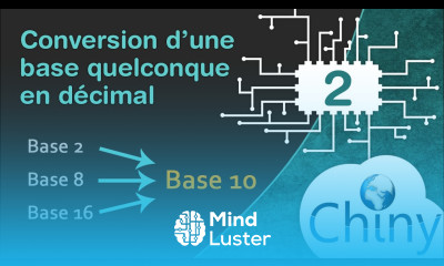 Conversion du binaire de l octal et de l hexadécimal vers le décimal