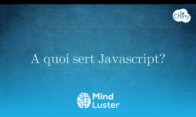 Short video Qu est ce que Javascript et à quoi ça sert