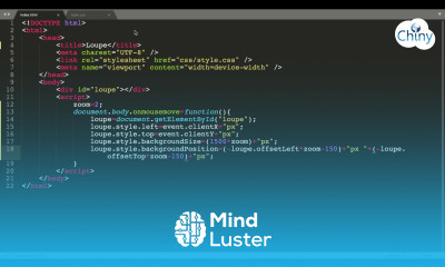 Short video Créer une loupe en Javascript