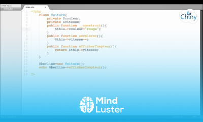 Short video Constructeur et destructeur en POO