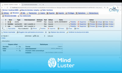 Short video CRUD en PHP PDO sur le SGBD MySQL