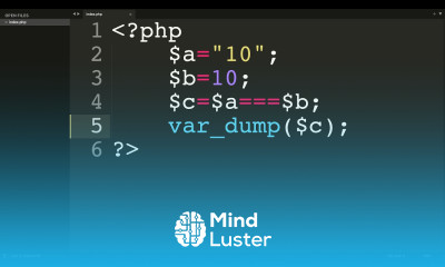 Short video Les variables en PHP
