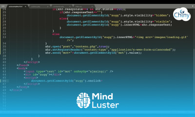 Short video Système d autocomplete avec AJAX et PHP PDO