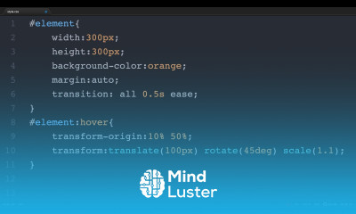 Short video Transformations scale rotate translate perspective skew