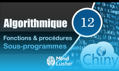 Algorithmique 12 14 Fonctions et procédures sous programmes