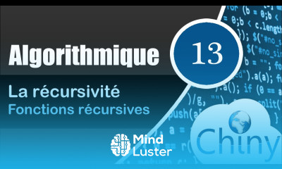 Algorithmique 13 14 La récursivité fonctions récursives
