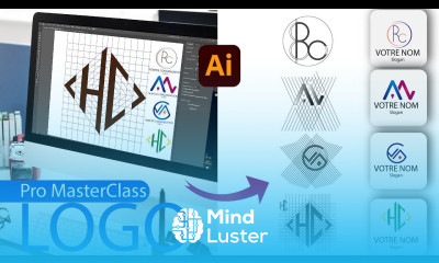 Pro MasterClass Conception des logos monogrammes dans illustrator