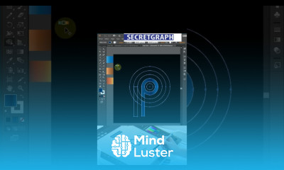 logo lettre P avec Illustrator