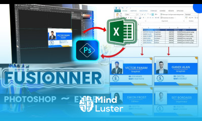Comment automatiser Photoshop par la fusion des données Excel