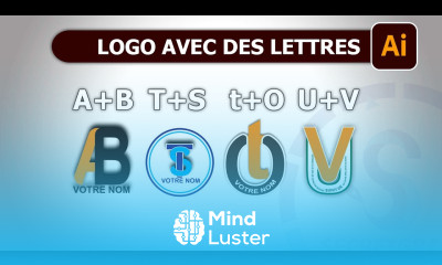 Tuto comment créer des logos avec des lettres dans Illustrator