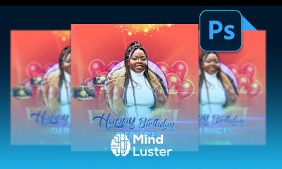 comment créer une affiche pour anniversaire avec photoshop