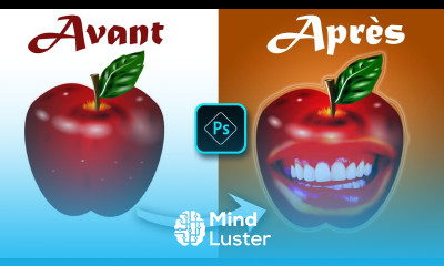 Je fais RIRE une pomme dans Photoshop – Tuto drôle et créatif