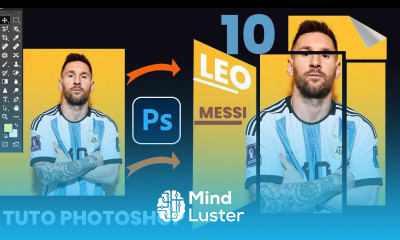 Comment insérer une photo dans une forme sur photoshop Tuto facile