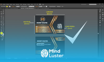 Comment faire une carte de visite professionnelle sur Illustrator