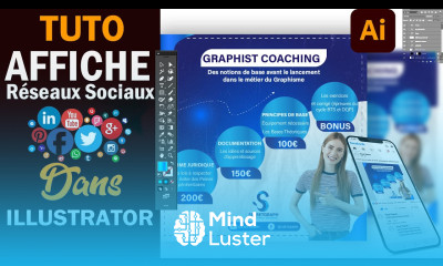 comment créer une Affiche pour Publicité réseaux sociaux dans Illustrator