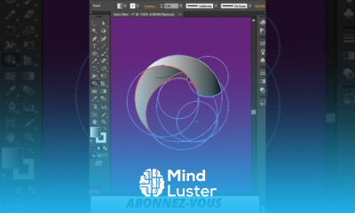 Logo lettre C sur Illustrator