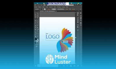 logo multicolour sur Illustrator