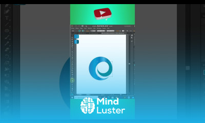 Logo lettre e dans illustrator