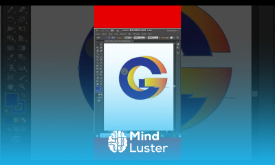 Design de logo lettre G Adobe Illustrator