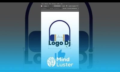 Tuto logo design part 3 Logo DJ designgraphique logo illustrator