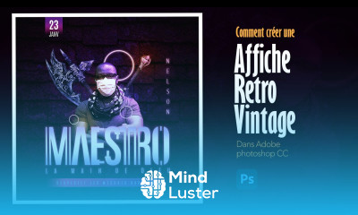 Comment créer une affiche retro vintage dans Adobe Photoshop 2021