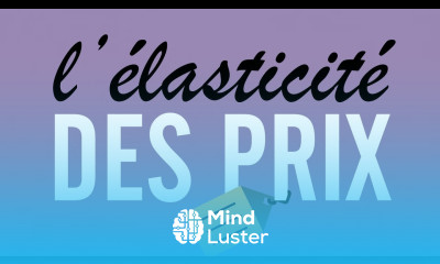 L élasticité des prix