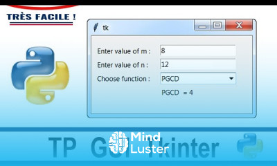 TP GUI Python Tkinter Solution Exercice 13
