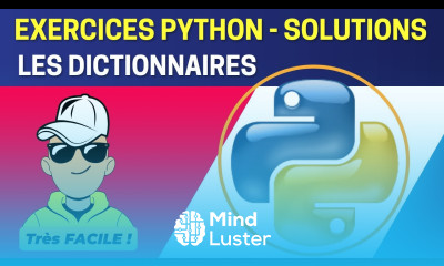 Exercice Python Convertir Une Liste En Un Dictionnaire