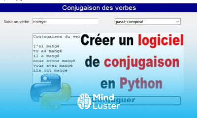 Mini Logiciel En Python Qui Conjugue Les Verbes