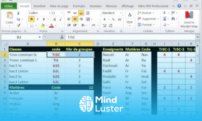 6 Saisir Les Groupes d Apprenants sur FET Free Time Tabling