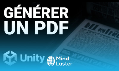 Tuto Unity Générer un fichier PDF avec C