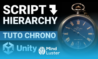 Tuto Unity Chrono Déposer un script directement sur la hiérarchie
