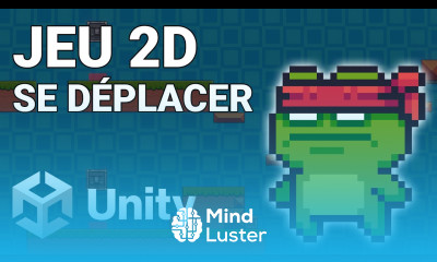 Tuto Unity 6 Jeu 2D Création du personnage et de son mouvement 2